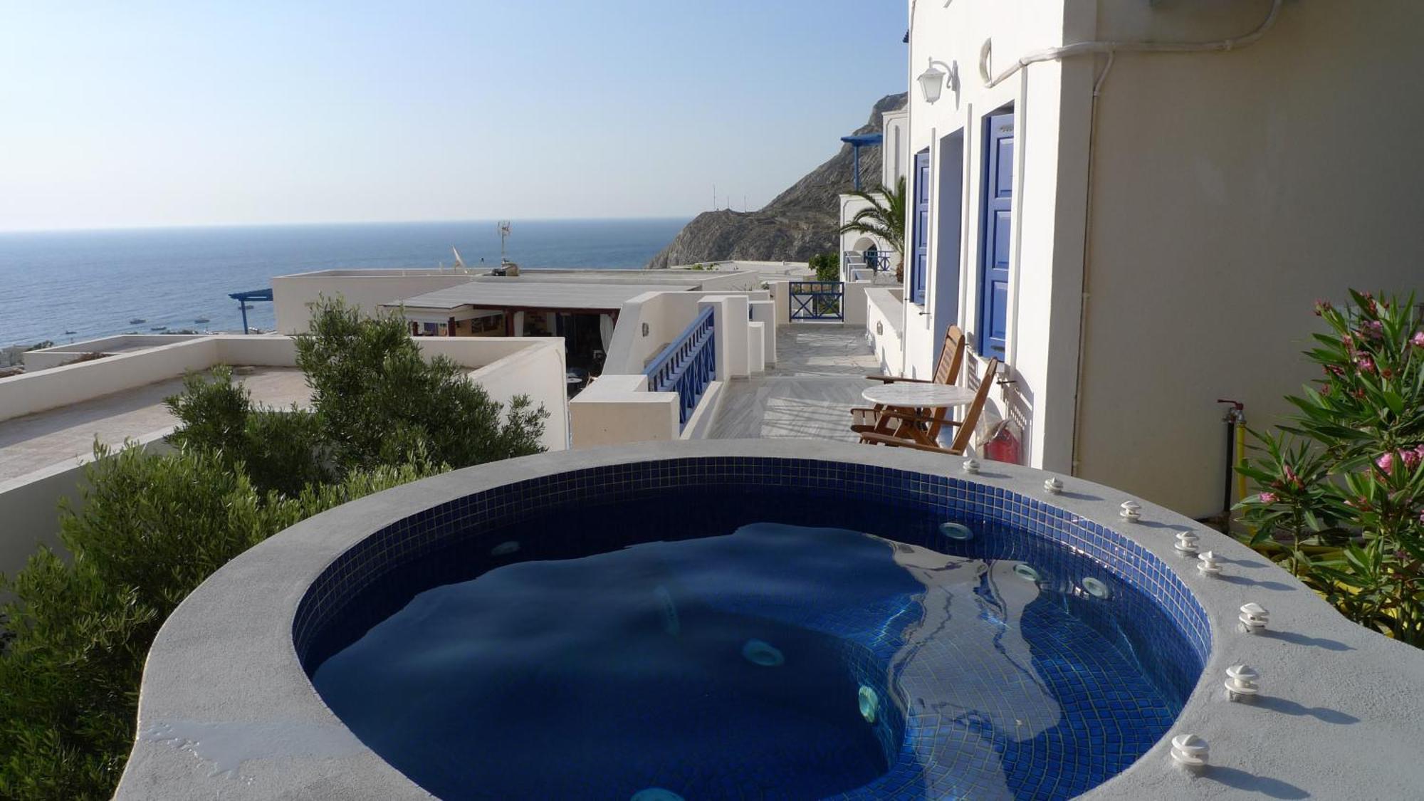 Aegean View Hotel Kamári Exterior foto